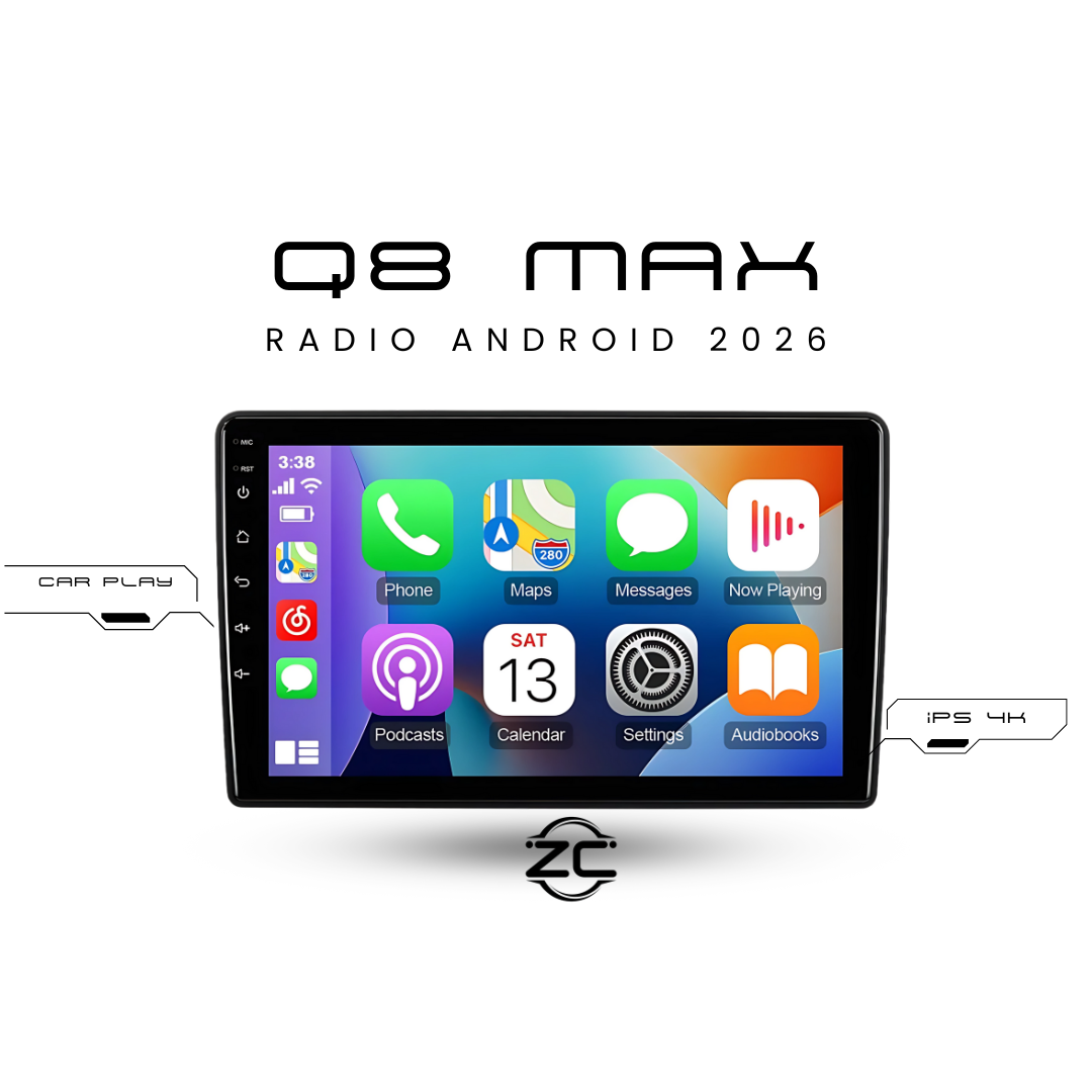 Radio Android 9" 4 GB RAM 64 GB de ROM