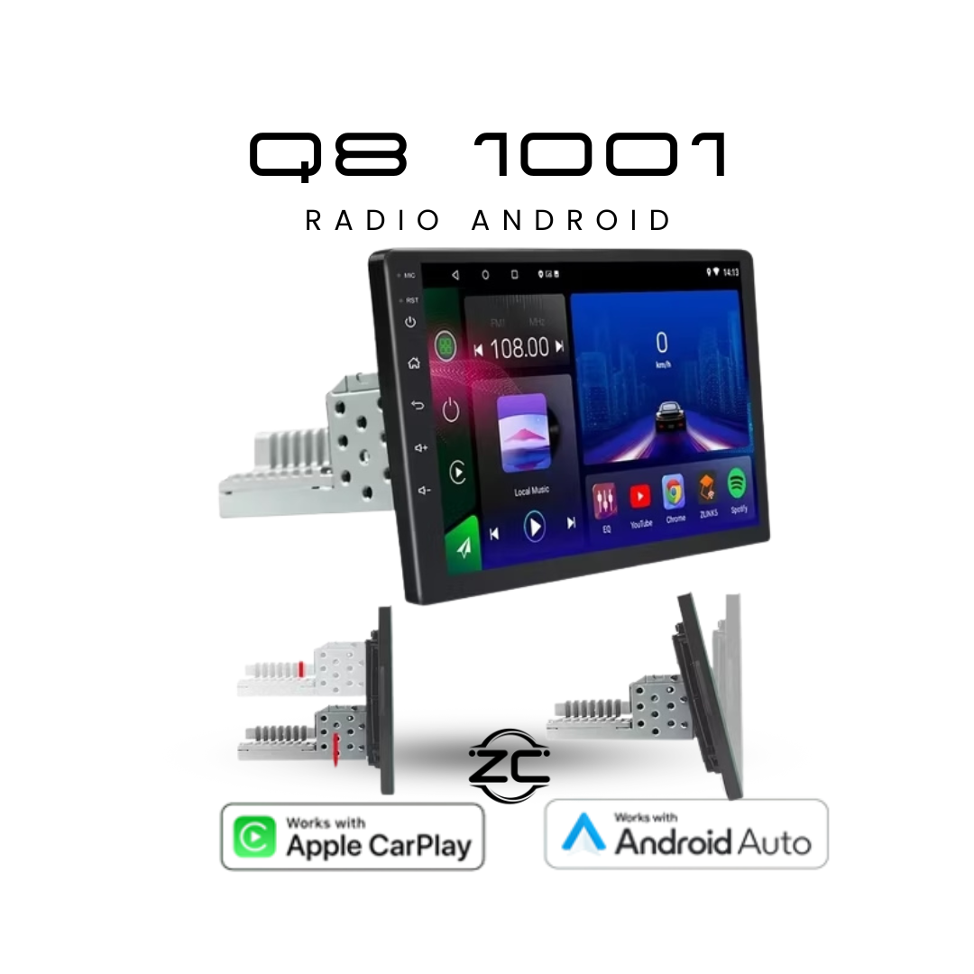Radio Android Q8 1001 10" 1 DIM