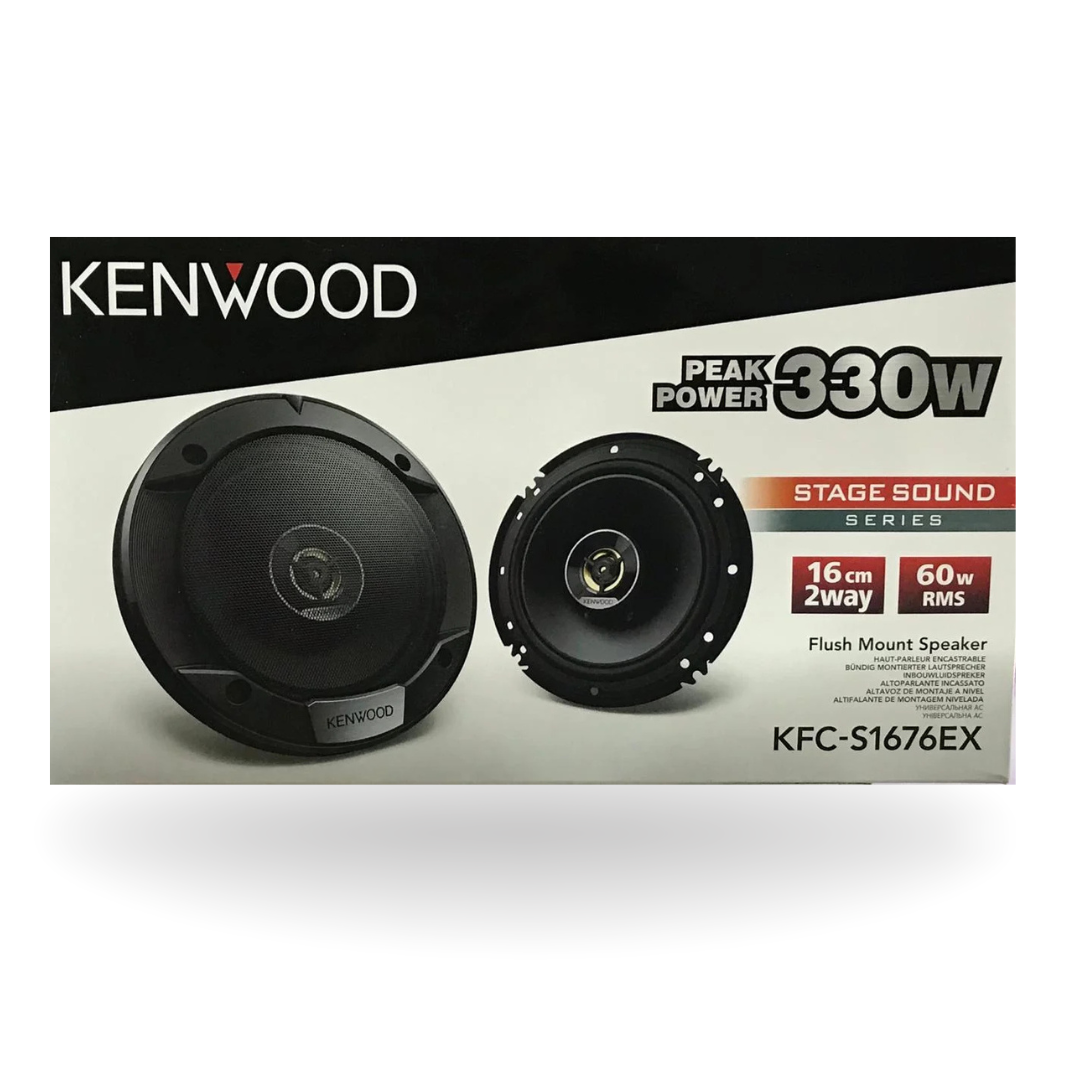 PARLANTES KENWOOD 330W 6"