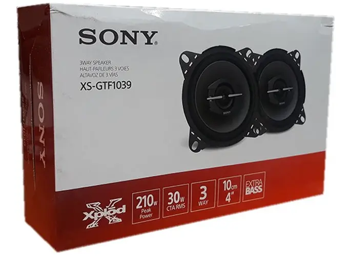 Sony Xplod de 4 pulgadas XS-GTF1039