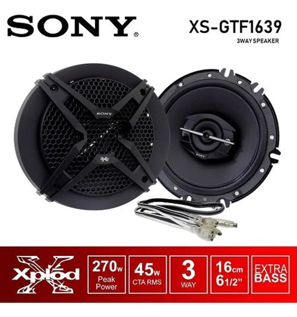 Sony Coaxiales Xs-gtf1639 6.5'' 270w